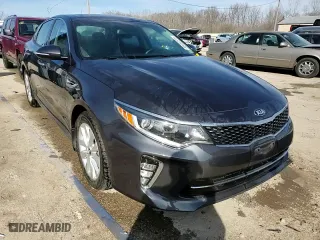 2018 Kia Optima LX with VIN 5XXGT4L36JG240768, listed as a Copart auction lot 48402515 with 53,408 mi miles and Salvage Title. Bid and sale history available at carsss.com. Image 14.