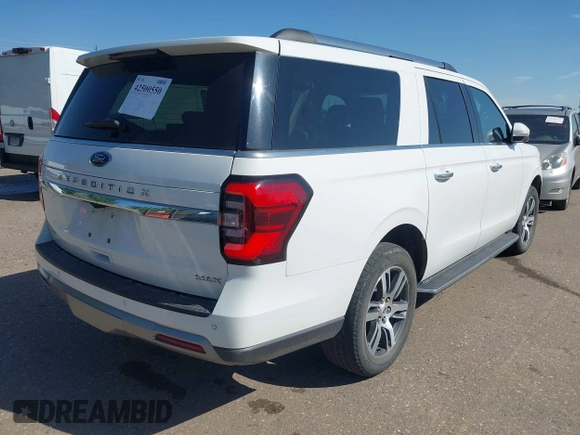 2023 Ford Expedition Max Limited with VIN 1FMJK2A84PEA55610, listed as a IAAI auction lot 42500550 with 48,006 mi miles and . Bid and sale history available at DreamBid. Image 4.
