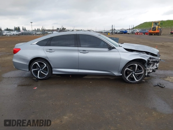 2019 Honda Accord Sport with VIN 1HGCV1F38KA030061, listed as a IAAI auction lot 41712893 with Not Provided miles and . Bid and sale history available at carsss.com. Image 13.