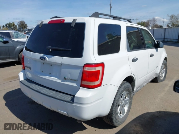 2009 Ford Escape Hybrid with VIN 1FMCU59369KC02897, listed as a IAAI auction lot 41841414 with 246,324 mi miles and . Bid and sale history available at DreamBid. Image 4.