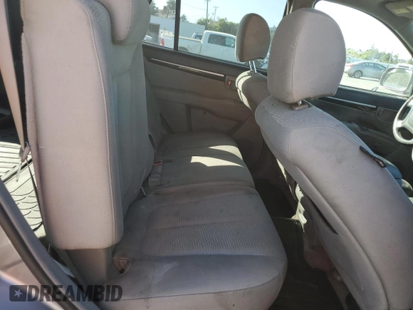 2007 Hyundai Santa Fe GLS with VIN 5NMSG13D27H036016, listed as a Copart auction lot 58763905 with 216,880 mi miles and Clean title. Bid and sale history available at DreamBid. Image 11.