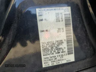 2013 Nissan Altima S with VIN 1N4AL3APXDC193633, listed as a Copart auction lot 70756334 with 133,145 mi miles and Salvage Title. Bid and sale history available at carsss.com. Image 13.