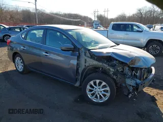 2018 Nissan Sentra SV with VIN 3N1AB7AP4JL611935, listed as a IAAI auction lot 41454540 with 61,923 mi miles. Bid and sale history available at carsss.com. Image 1.