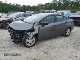 2023 Nissan Versa S z VIN 3N1CN8DV2PL834032, wystawiony jako Copart lot #54378165 z przebiegiem 38 281 mil mil oraz Szkoda całkowita • Salvage title. Historia ofert i sprzedaży dostępna na DreamBid. Obrazek 1.
