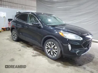 2020 Ford Escape Titanium с VIN 1FMCU9J92LUA37546, выставлен на аукционе Copart как лот 55102925 с пробегом 83 059 миль миль и Списание • Salvage title. История ставок и продаж доступна на DreamBid. Изображение 4.