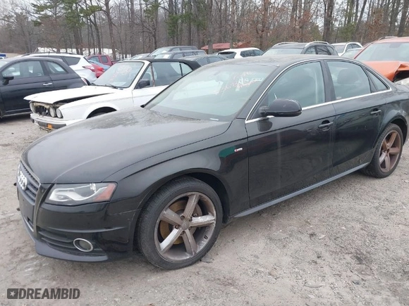 2012 Audi A4 2.0T Premium Plus with VIN WAUFFAFLXCA115748, listed as a IAAI auction lot 41367264 with 123,507 mi miles. Bid and sale history available at carsss.com. Image 2.