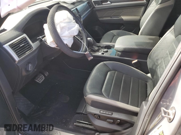 2022 Volkswagen Atlas SEL Premium R-Line with VIN 1V2FE2CA3NC231068, listed as a Copart auction lot 87459184 with Not provided miles and Salvage title. Bid and sale history available at DreamBid. Image 7.