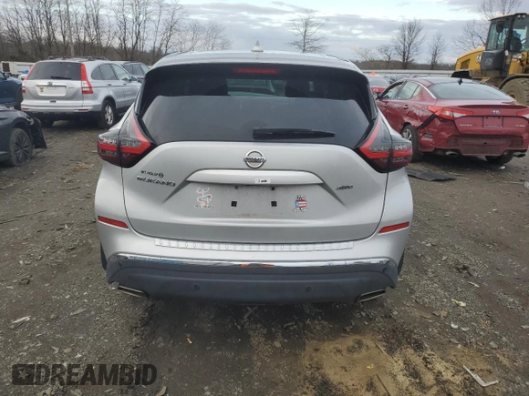 2020 Nissan Murano S with VIN 5N1AZ2AS2LN163659, listed as a Copart auction lot 86997864 with 70,631 mi miles and Salvage Title. Bid and sale history available at DreamBid. Image 6.