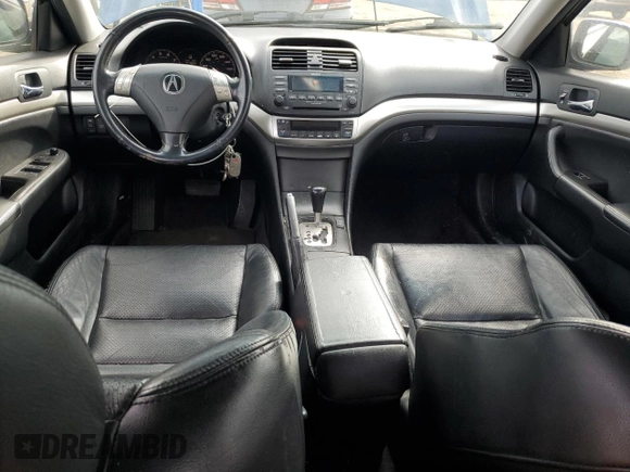 2004 Acura TSX with VIN JH4CL96804C005546, listed as a Copart auction lot 50717235 with 274,971 mi miles and Salvage title. Bid and sale history available at DreamBid. Image 8.