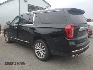 2023 GMC Yukon XL Denali with VIN 1GKS1JKL0PR210658, listed as a Copart auction lot 42574575 with 61,306 mi miles and Clean Title. Bid and sale history available at carsss.com. Image 2.