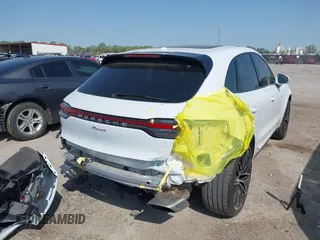 2023 Porsche Macan with VIN WP1AA2A57PLB21266, listed as a IAAI auction lot 41916488 with 15,179 mi miles. Bid and sale history available at carsss.com. Image 4.