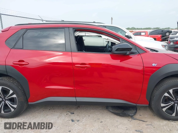 2024 Subaru Solterra Limited with VIN JTMABABA9RA066452, listed as a IAAI auction lot 42063068 with 6,029 mi miles and . Bid and sale history available at DreamBid. Image 13.