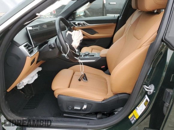 2024 BMW i4 eDrive35 z VIN WBY43AW00RFR50115, wystawiony jako Copart lot #47269035 z przebiegiem 6 372 mil mil oraz Szkoda całkowita • Salvage title. Historia ofert i sprzedaży dostępna na DreamBid. Obrazek 7.