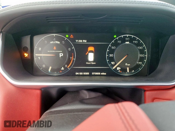 2014 Land Rover Range Rover Sport with VIN SALWV2TF8EA357783, listed as a Copart auction lot 54335435 with 73,606 mi miles and Salvage Title. Bid and sale history available at DreamBid. Image 9.