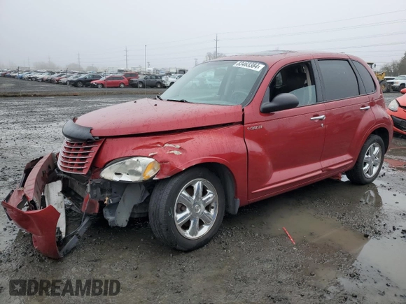 2004 Chrysler PT Cruiser Limited with VIN 3C8FY68B74T221033, listed as a Copart auction lot 83463384 with 59,191 mi miles and Salvage Title. Bid and sale history available at carsss.com. Image 1.