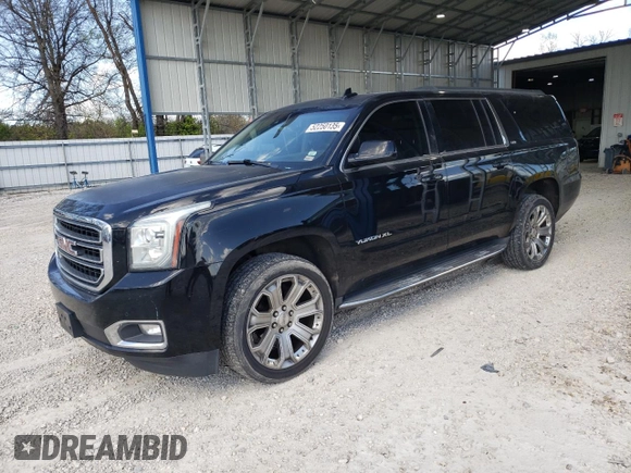 2016 GMC Yukon XL SLT with VIN 1GKS2GKC0GR223832, listed as a Copart auction lot 52250135 with 271,526 mi miles and Salvage Title. Bid and sale history available at carsss.com. Image 1.