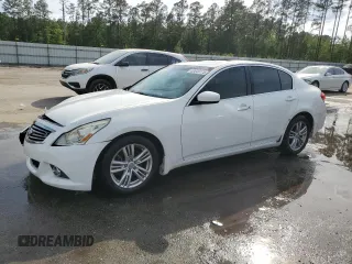 2013 Infiniti G37 Journey with VIN JN1CV6AP5DM711062, listed as a Copart auction lot 53649775 with 56,619 mi miles and Salvage title. Bid and sale history available at DreamBid. Image 1.