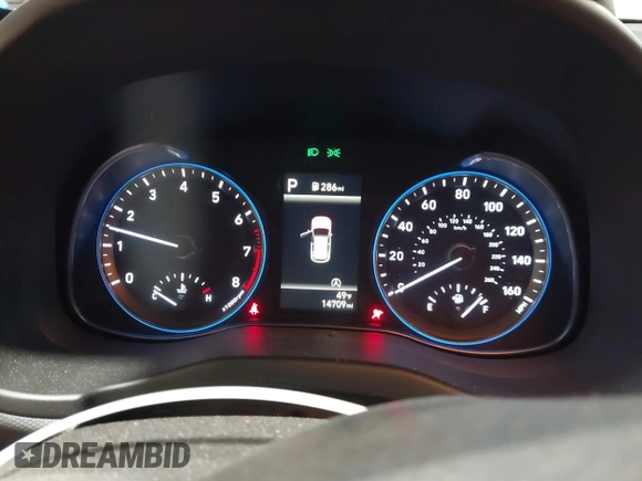 2022 Hyundai Kona SE with VIN KM8K2CAB5NU773515, listed as a IAAI auction lot 41360362 with 14,709 mi miles. Bid and sale history available at carsss.com. Image 7.