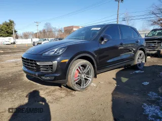 2015 Porsche Cayenne Turbo z VIN WP1AC2A23FLA80777, wystawiony jako Copart lot #85676804 z przebiegiem 70 547 mil mil oraz Szkoda całkowita • Salvage title. Historia ofert i sprzedaży dostępna na DreamBid. Obrazek 1.