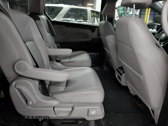 2021 Honda Odyssey EX-L with VIN 5FNRL6H76MB008520, listed as a Copart auction lot 45881615 with 45,964 mi miles and Salvage Title. Bid and sale history available at DreamBid. Image 11.