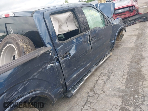 2018 Ford F-150 XL with VIN 1FTEW1EG3JFE60963, listed as a IAAI auction lot 42256856 with 146,155 mi miles and . Bid and sale history available at DreamBid. Image 6.