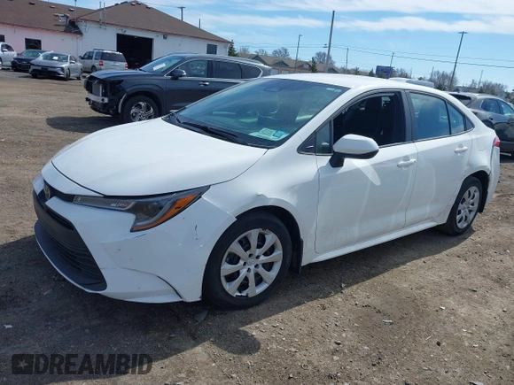 2024 Toyota Corolla LE with VIN 5YFB4MDE8RP117452, listed as a IAAI auction lot 41899377 with 38,940 mi miles and . Bid and sale history available at carsss.com. Image 17.
