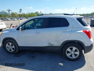2016 Chevrolet Trax LT with VIN 3GNCJLSB5GL141743, listed as a IAAI auction lot 41795102 with 159,024 mi miles. Bid and sale history available at carsss.com. Image 6.