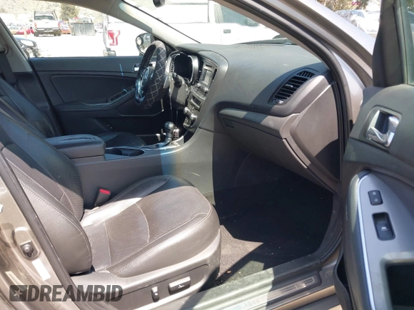 2014 Kia Optima SXL Turbo with VIN 5XXGR4A66EG301327, listed as a IAAI auction lot 41978246 with 140,107 mi miles and . Bid and sale history available at DreamBid. Image 5.