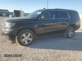 2018 Chevrolet Tahoe LS z VIN 1GNSKAKC1JR136870, wystawiony jako Copart lot #50523435 z przebiegiem 140 301 mil mil oraz Szkoda całkowita • Salvage title. Historia ofert i sprzedaży dostępna na DreamBid. Obrazek 1.