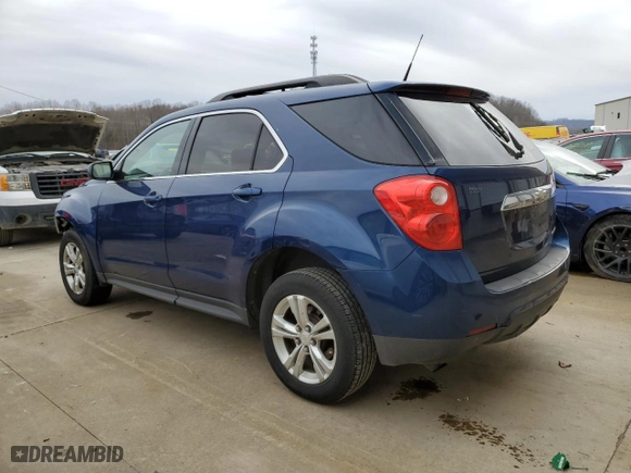 2010 Chevrolet Equinox LT w/1LT with VIN 2CNALDEW7A6257466, listed as a Copart auction lot 45377715 with 209,575 mi miles and Salvage Title. Bid and sale history available at carsss.com. Image 2.