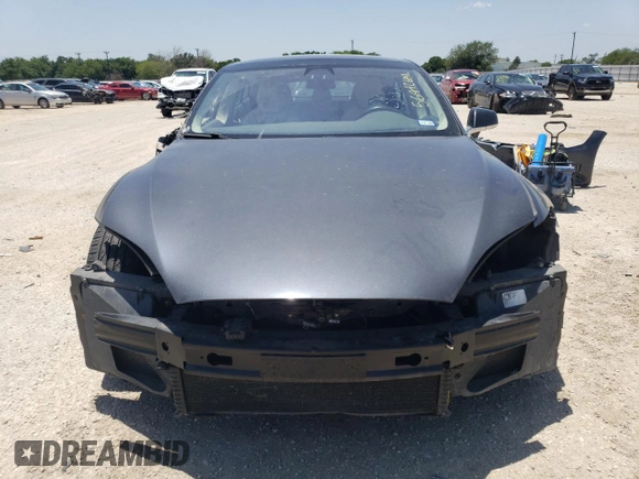 2017 Tesla Model S 100D with VIN 5YJSA1E25HF220902, listed as a Copart auction lot 56442684 with 83,297 mi miles and Salvage title. Bid and sale history available at DreamBid. Image 5.