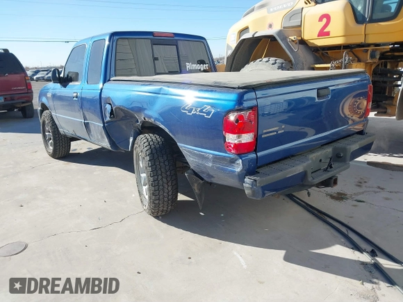 2007 Ford Ranger XLT with VIN 1FTZR45E07PA00865, listed as a IAAI auction lot 41392662 with 136,487 mi miles. Bid and sale history available at carsss.com. Image 3.