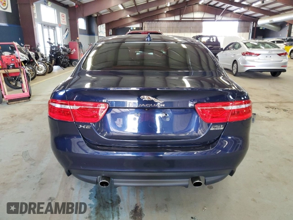 2018 Jaguar XE 25t Prestige with VIN SAJAK4FX1JCP18717, listed as a Copart auction lot 44058405 with 63,416 mi miles and Clean Title. Bid and sale history available at carsss.com. Image 6.