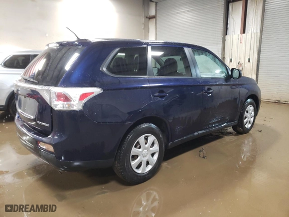 2014 Mitsubishi Outlander ES with VIN JA4AD2A34EZ008158, listed as a Copart auction lot 44355925 with 107,900 mi miles and Salvage Title. Bid and sale history available at carsss.com. Image 3.