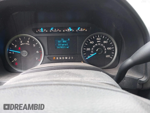 2017 Ford F-150 XL with VIN 1FTEX1CP4HKC96009, listed as a IAAI auction lot 41934049 with 147,963 mi miles. Bid and sale history available at carsss.com. Image 7.