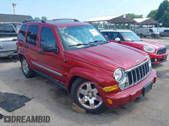 2006 Jeep Liberty Limited with VIN 1J8GL58K76W192833, listed as a IAAI auction lot 42683348 with 174,949 mi miles and . Bid and sale history available at DreamBid. Image 1.