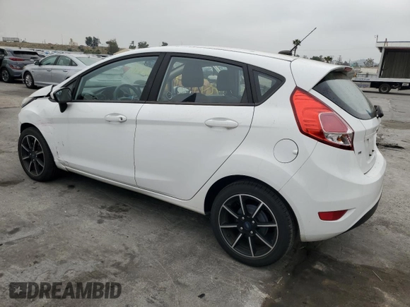 2017 Ford Fiesta SE with VIN 3FADP4EJ4HM159656, listed as a Copart auction lot 52824845 with 27,686 mi miles and Salvage Title. Bid and sale history available at carsss.com. Image 2.