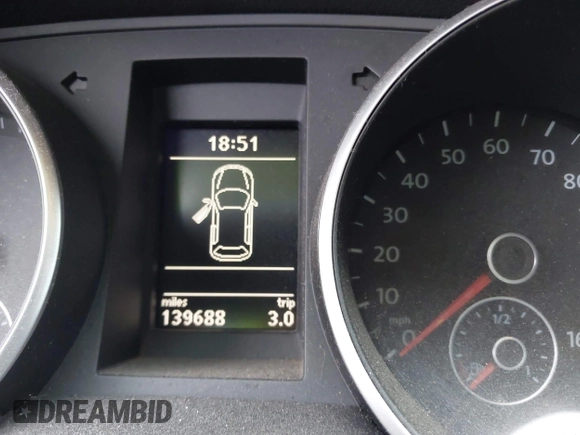 2012 Volkswagen Golf TDI with VIN WVWNM7AJ9CW253796, listed as a IAAI auction lot 42349448 with 139,688 mi miles and . Bid and sale history available at DreamBid. Image 7.