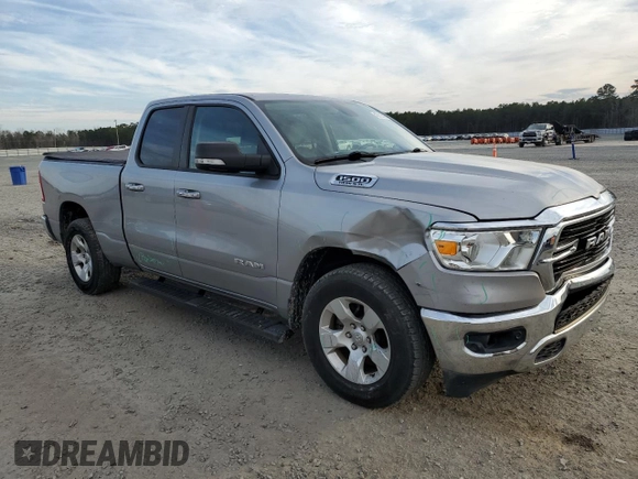 2020 Ram 1500 Big Horn with VIN 1C6RREBTXLN277674, listed as a Copart auction lot 42813315 with 123,078 mi miles and Salvage Title. Bid and sale history available at carsss.com. Image 4.