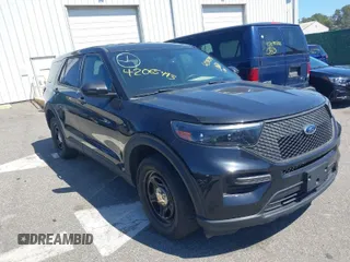 2021 Ford Police Interceptor Utility z VIN 1FM5K8ABXMGA33790, wystawiony jako IAAI lot #42065493 z przebiegiem 52 296 mil mil oraz . Historia ofert i sprzedaży dostępna na DreamBid. Obrazek 1.