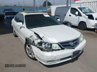 2003 Acura TL Type S with VIN 19UUA56803A024758, listed as a IAAI auction lot 42032492 with 209,302 mi miles. Bid and sale history available at carsss.com. Image 1.
