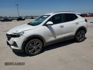 2021 Buick Encore GX Select with VIN KL4MMDS26MB055312, listed as a Copart auction lot 56678715 with 75,833 mi miles and Salvage title. Bid and sale history available at DreamBid. Image 1.