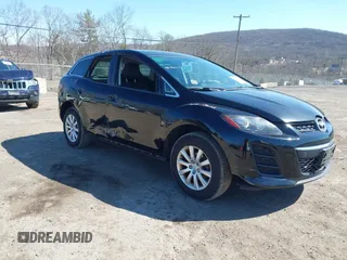 2010 Mazda CX-7 Sport with VIN JM3ER2WM4A0305477, listed as a IAAI auction lot 41768137 with 167,520 mi miles. Bid and sale history available at carsss.com. Image 1.