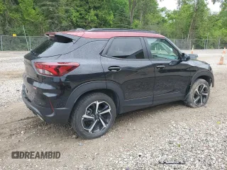 2021 Chevrolet TrailBlazer RS with VIN KL79MTSL8MB075248, listed as a Copart auction lot 56463304 with 29,304 mi miles and Salvage Title. Bid and sale history available at DreamBid. Image 3.
