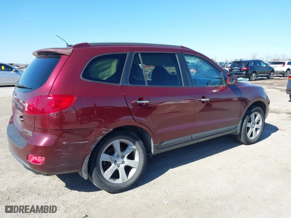 2008 Hyundai Santa Fe SE with VIN 5NMSH13E68H146106, listed as a IAAI auction lot 41747474 with 190,907 mi miles. Bid and sale history available at carsss.com. Image 6.