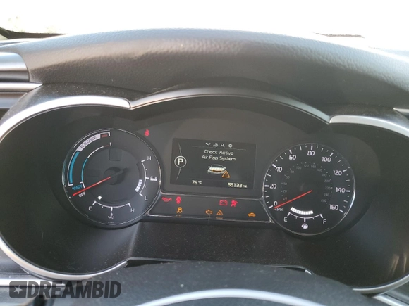 2016 Kia Optima Hybrid with VIN KNAGM4AD8G5096160, listed as a Copart auction lot 79064524 with 55,133 mi miles and Salvage Title. Bid and sale history available at carsss.com. Image 9.
