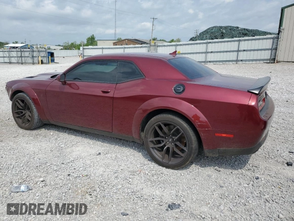 2021 Dodge Challenger R/T Scat Pack z VIN 2C3CDZFJXMH615070, wystawiony jako Copart lot #55098795 z przebiegiem 28 299 mil mil oraz Szkoda całkowita • Salvage title. Historia ofert i sprzedaży dostępna na DreamBid. Obrazek 2.