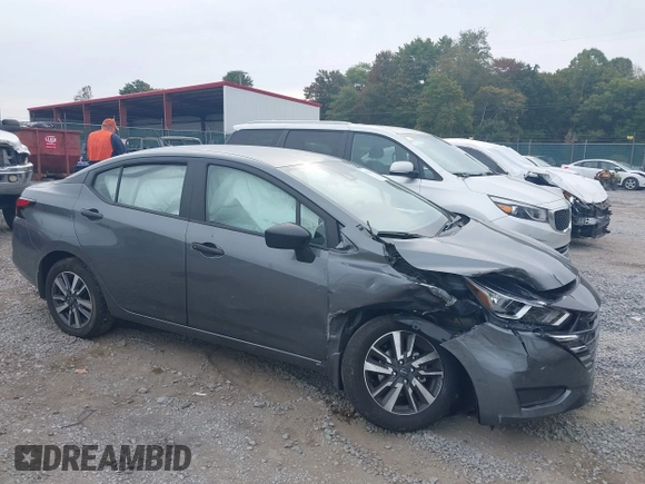 2024 Nissan Versa S with VIN 3N1CN8DV4RL831278, listed as a IAAI auction lot 40341027 with 2,123 mi miles and . Bid and sale history available at DreamBid. Image 1.