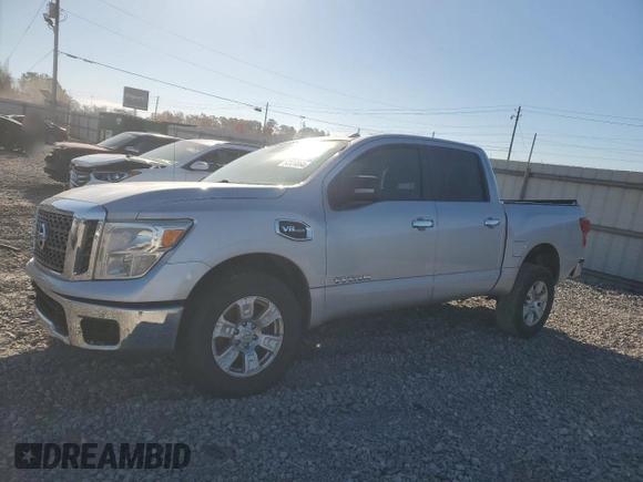 2017 Nissan Titan S with VIN 1N6AA1EJXHN522106, listed as a Copart auction lot 83558864 with 160,029 mi miles and Salvage Title. Bid and sale history available at carsss.com. Image 1.