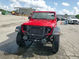 2021 Jeep Wrangler Unlimited Sport S z VIN 1C4HJXDG9MW866184, wystawiony jako Copart lot #61152125 z przebiegiem 37 215 mil mil oraz Szkoda całkowita • Salvage title. Historia ofert i sprzedaży dostępna na DreamBid. Obrazek 15.